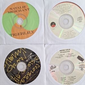 Assorted CD Lot - Various Titles Natalie Mwrchant Sheryl Crow 10,000 Maniacs Ind